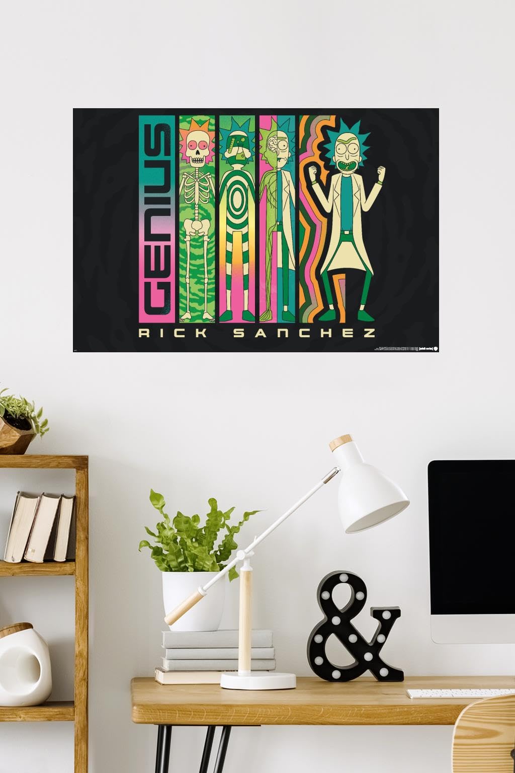 Amazon.com: Trends International Rick And Morty: Season 8 - Genius